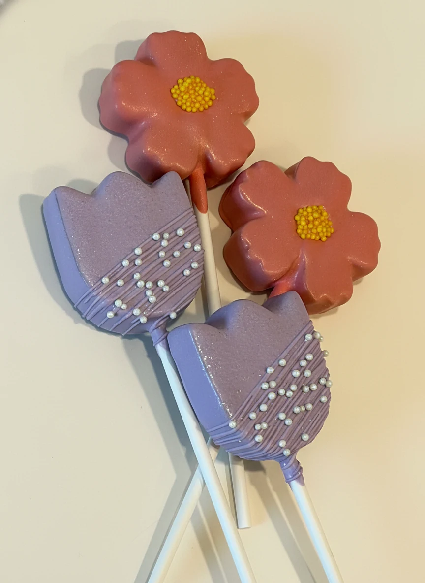 Custom themed cake pops by Lotus Sweet Treats.