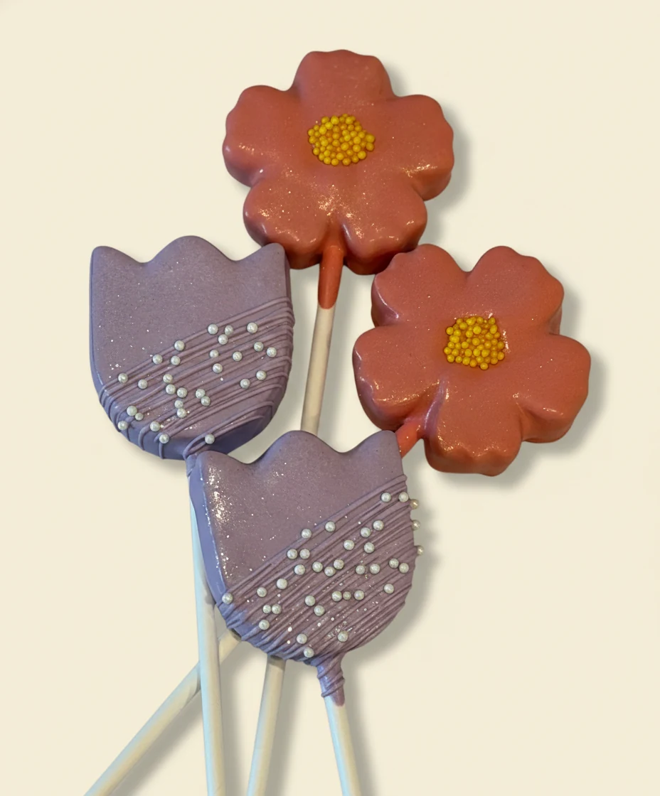 Custom themed cake pops by Lotus Sweet Treats.