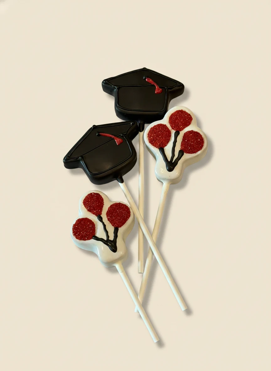 Custom themed cake pops by Lotus Sweet Treats.